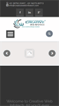 Mobile Screenshot of creativewebinfotech.com